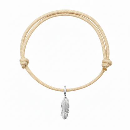Mini Feather Rope Bracelet