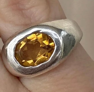 CITRINE Treasure Ring