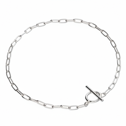 Silver Mini Trace T-Bar Bracelet