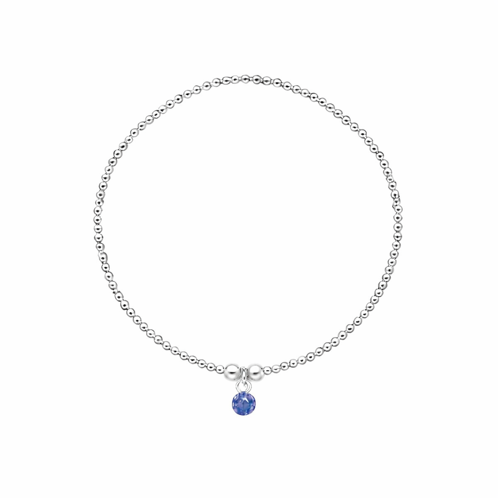 Birthstone Beaded Bracelet