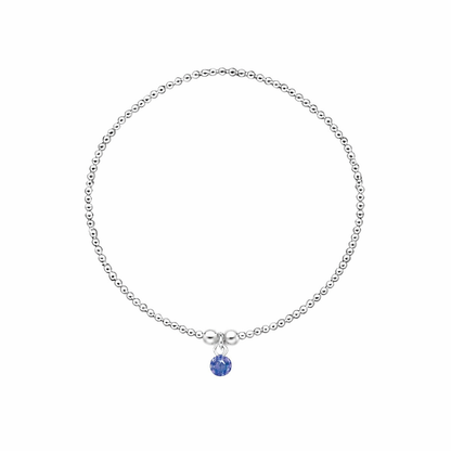 Birthstone Beaded Bracelet