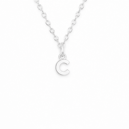 Birthstone Initial Necklace