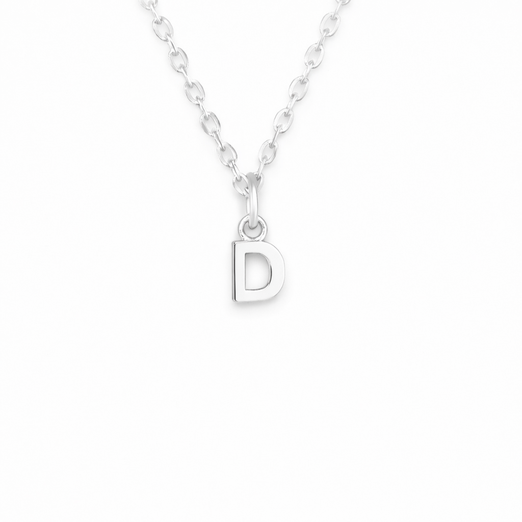 Birthstone Initial Necklace