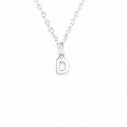 Birthstone Initial Necklace