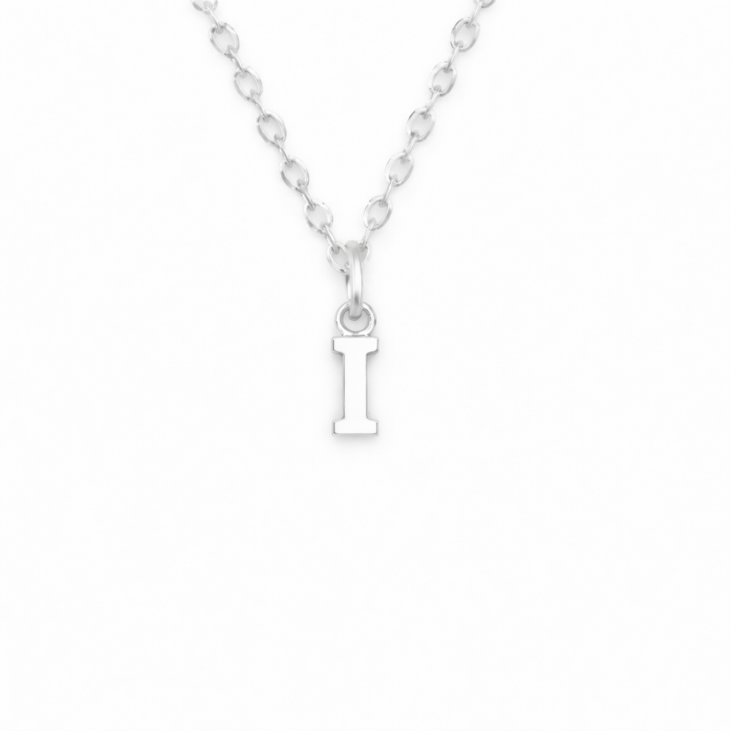 Birthstone Initial Necklace