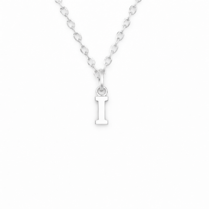 Birthstone Initial Necklace