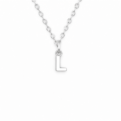 Birthstone Initial Necklace