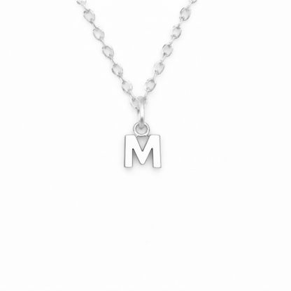 Birthstone Initial Necklace