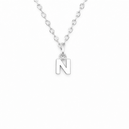 Birthstone Initial Necklace