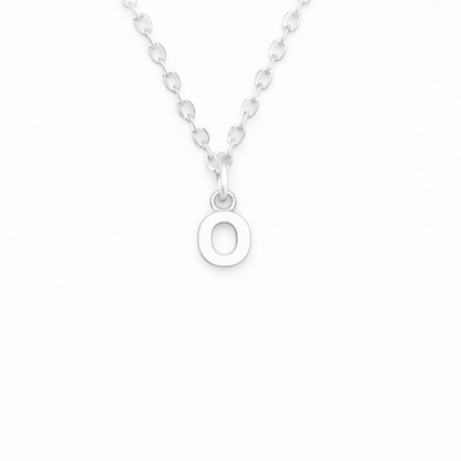 Birthstone Initial Necklace