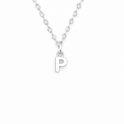 Birthstone Initial Necklace