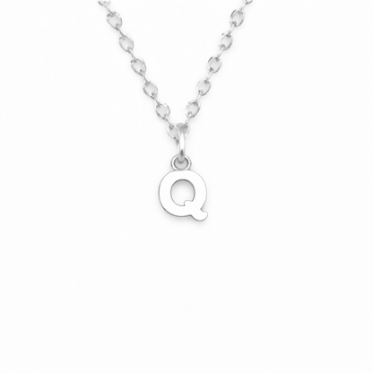 Birthstone Initial Necklace