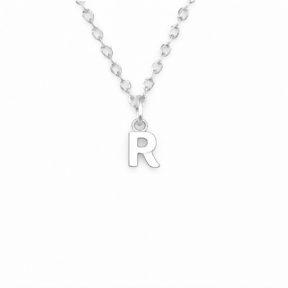 Birthstone Initial Necklace