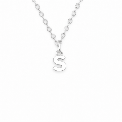 Birthstone Initial Necklace