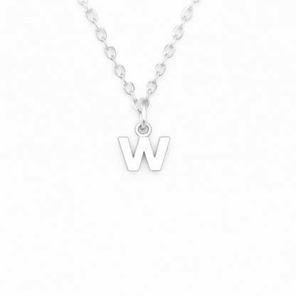 Birthstone Initial Necklace