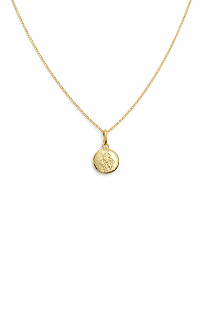 Mini St Christopher Necklace