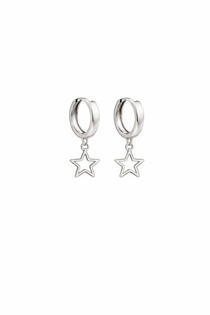 Stella Star Huggie Hoops