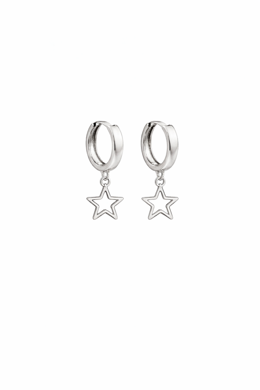 Stella Star Huggie Hoops