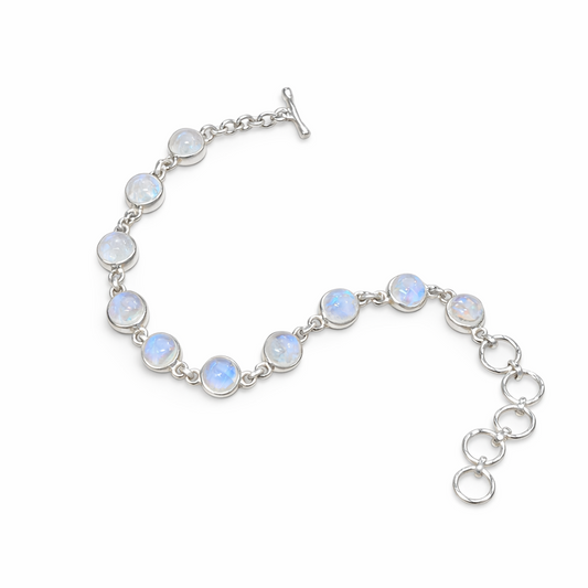 Round Moonstone Bracelet