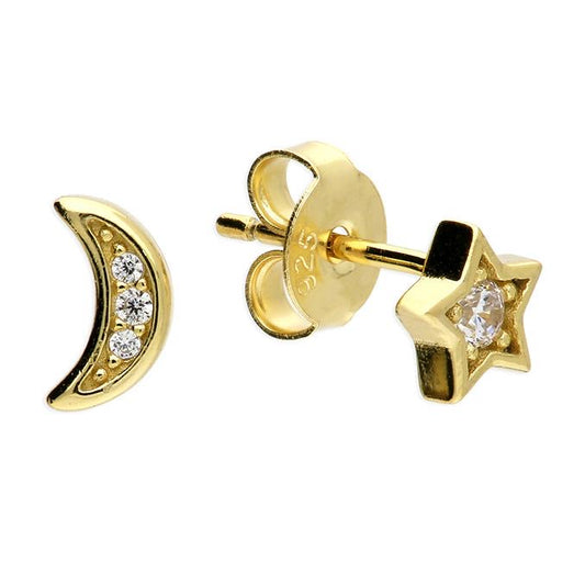 Celestial Asymmetrical Studs