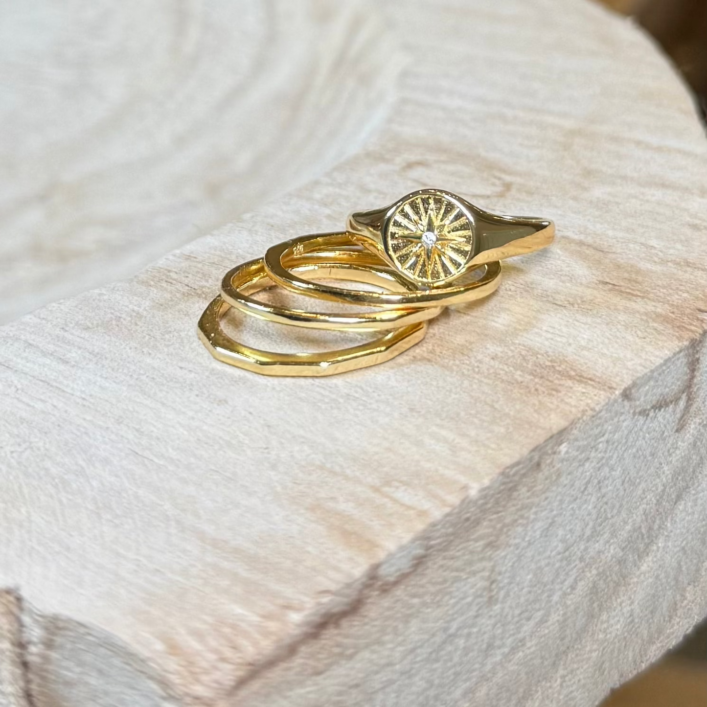 Pentagonal Stacking Ring