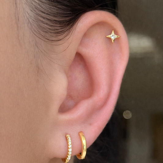 Star Cartilage Stud