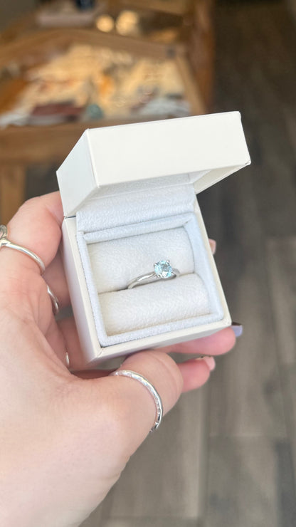 Blue Topaz Ring