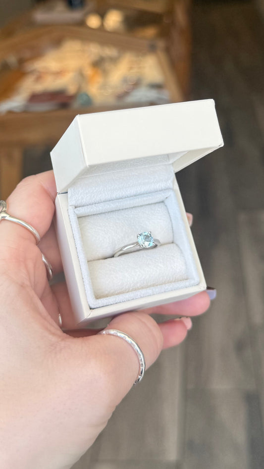 Blue Topaz Ring