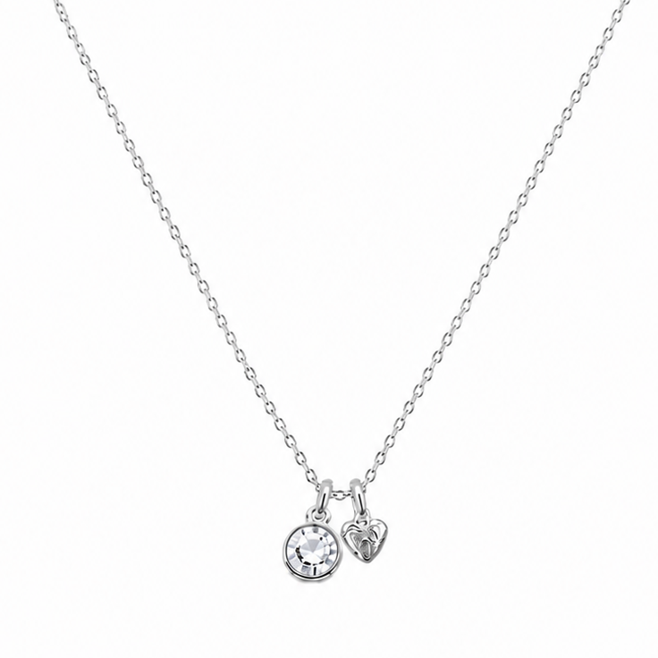 Birthstone Teeny Heart Necklace