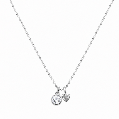 Birthstone Teeny Heart Necklace