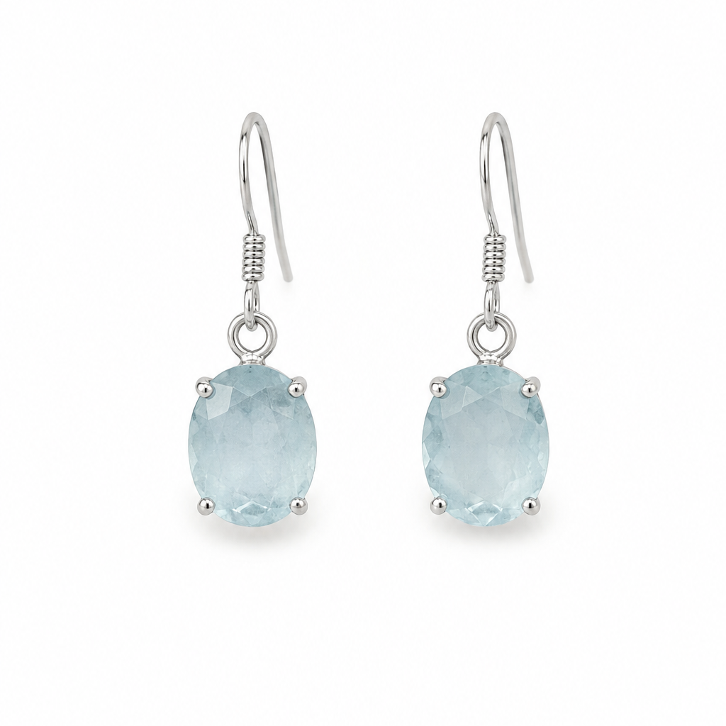 Tidepool Aquamarine Drop Earrings