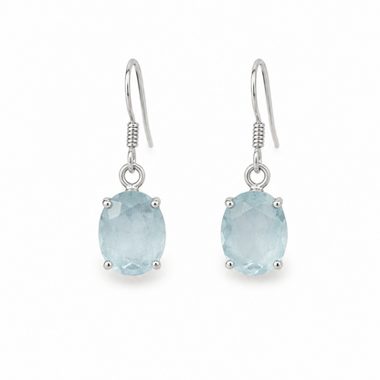 Tidepool Aquamarine Drop Earrings