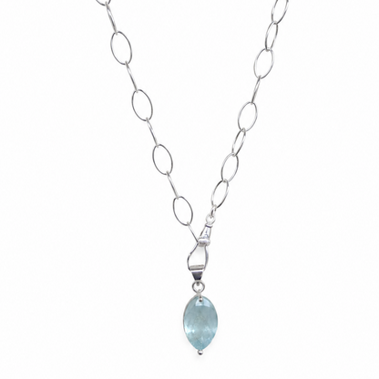Adeline Aquamarine Necklce