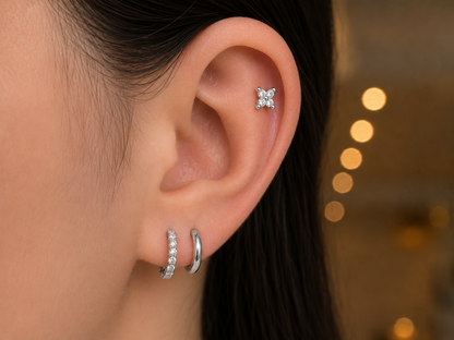 Mini Flower Cartilage Stud