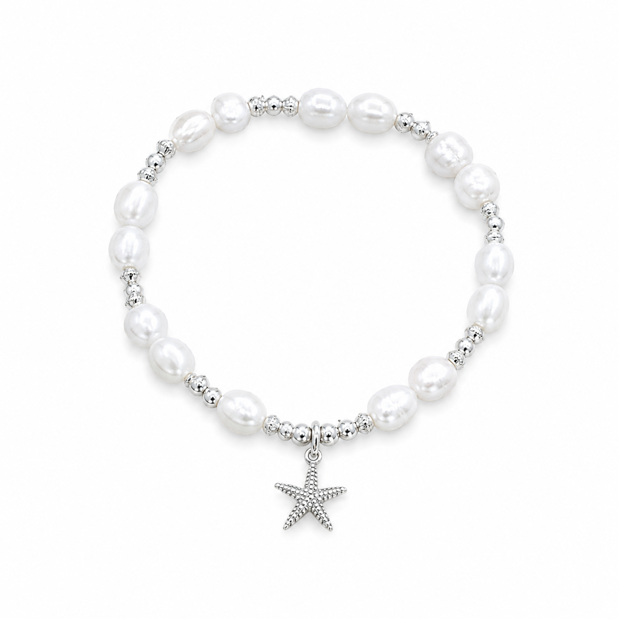 Pearl Starfish Bracelet