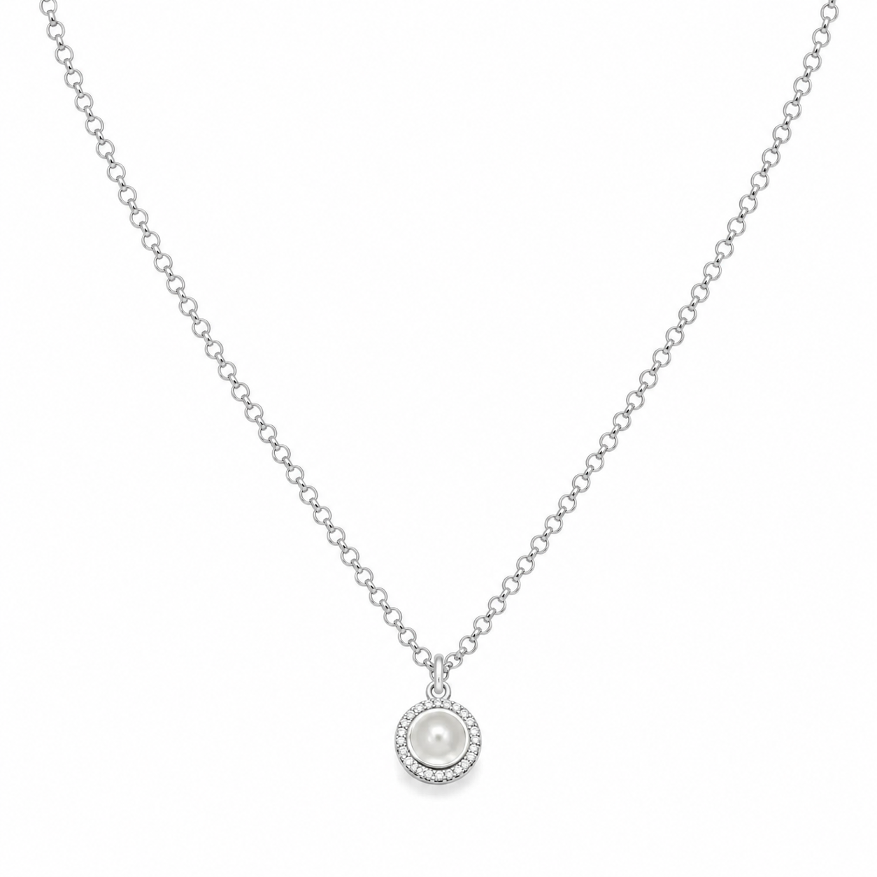 Sparkle Disc Necklace