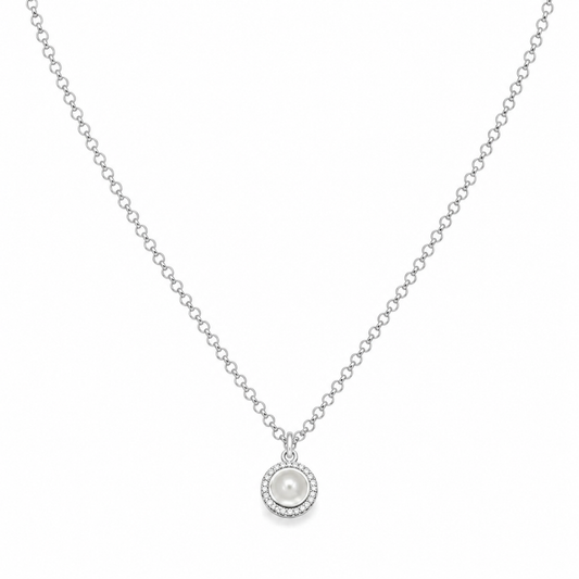 Sparkle Disc Necklace
