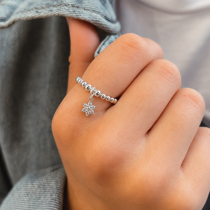 Flower Sparkle Ring