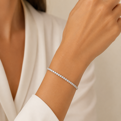 Moissanite Tennis Bracelet