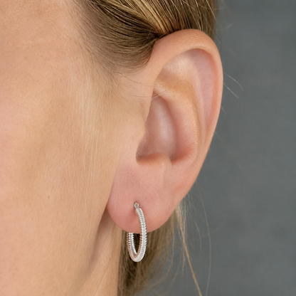 Ribbed Hoops
