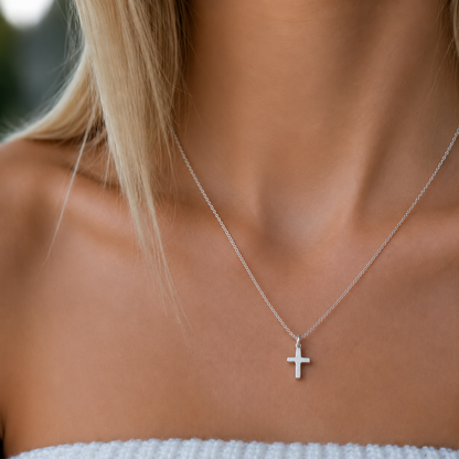 Mini Cross Necklace