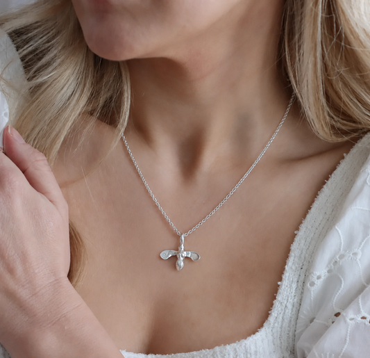 Honey Bee Necklace
