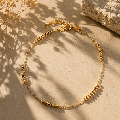 Bead & Chain Bracelet