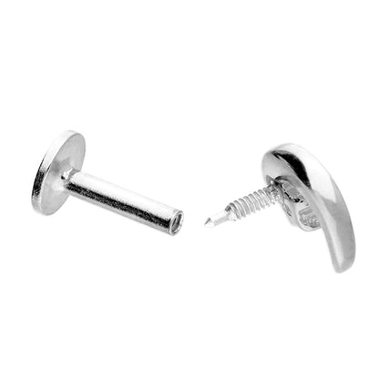 Moon Flat Back Stud