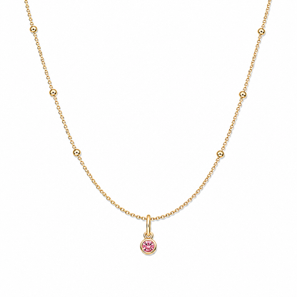 Satellite Birthstone Necklace