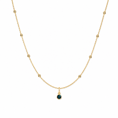 Satellite Birthstone Necklace