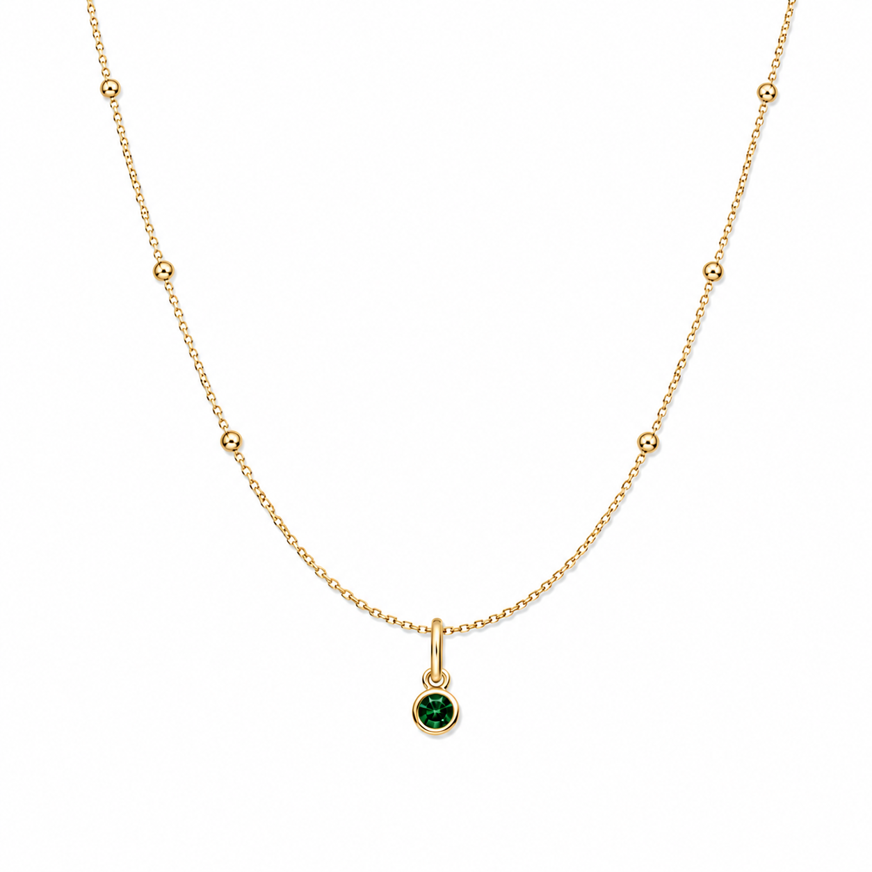 Satellite Birthstone Necklace