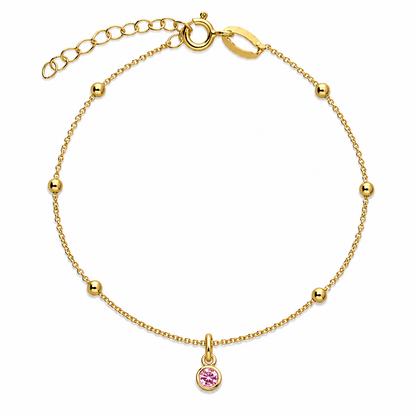 Satellite Birthstone Bracelet