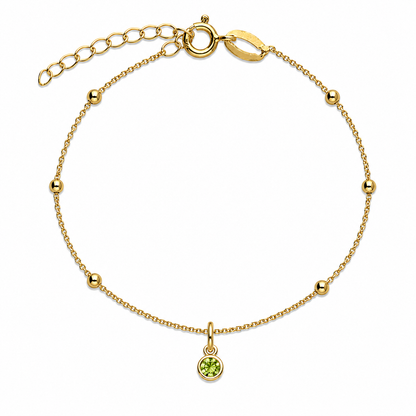 Satellite Birthstone Bracelet