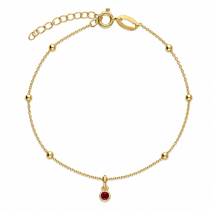 Satellite Birthstone Bracelet